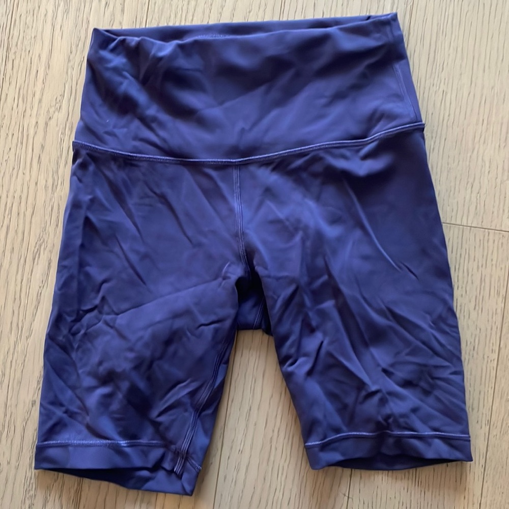 Lululemon Purple Bike Shorts Size 6